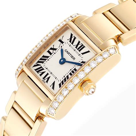 cartier gold.watch|cartier gold watch for women.